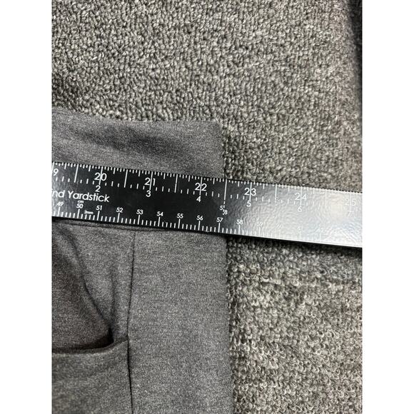 Studio by Torrid Dress Bootcut Pants Womens 24R Gray Ponte Trousers High Rise - Picture 5 of 7